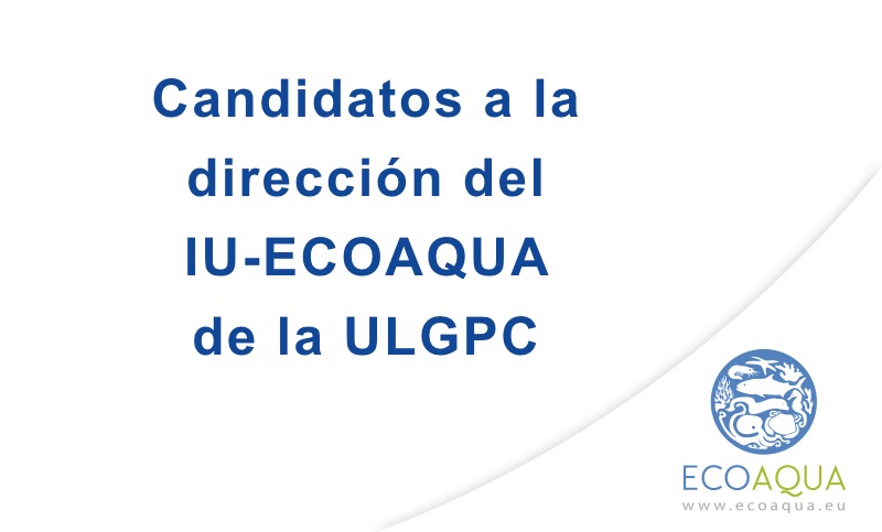 Proclamación Definitiva de Candidatas/os a Director del IU-ECOAQUA
