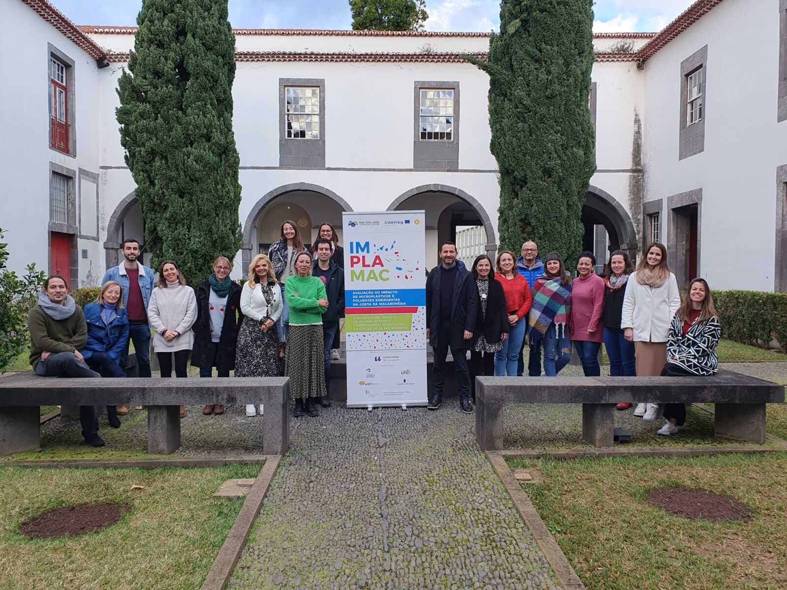 El Instituto Universitario ECOAQUA visita el centro de Maricultura de Calheta, en Madeira