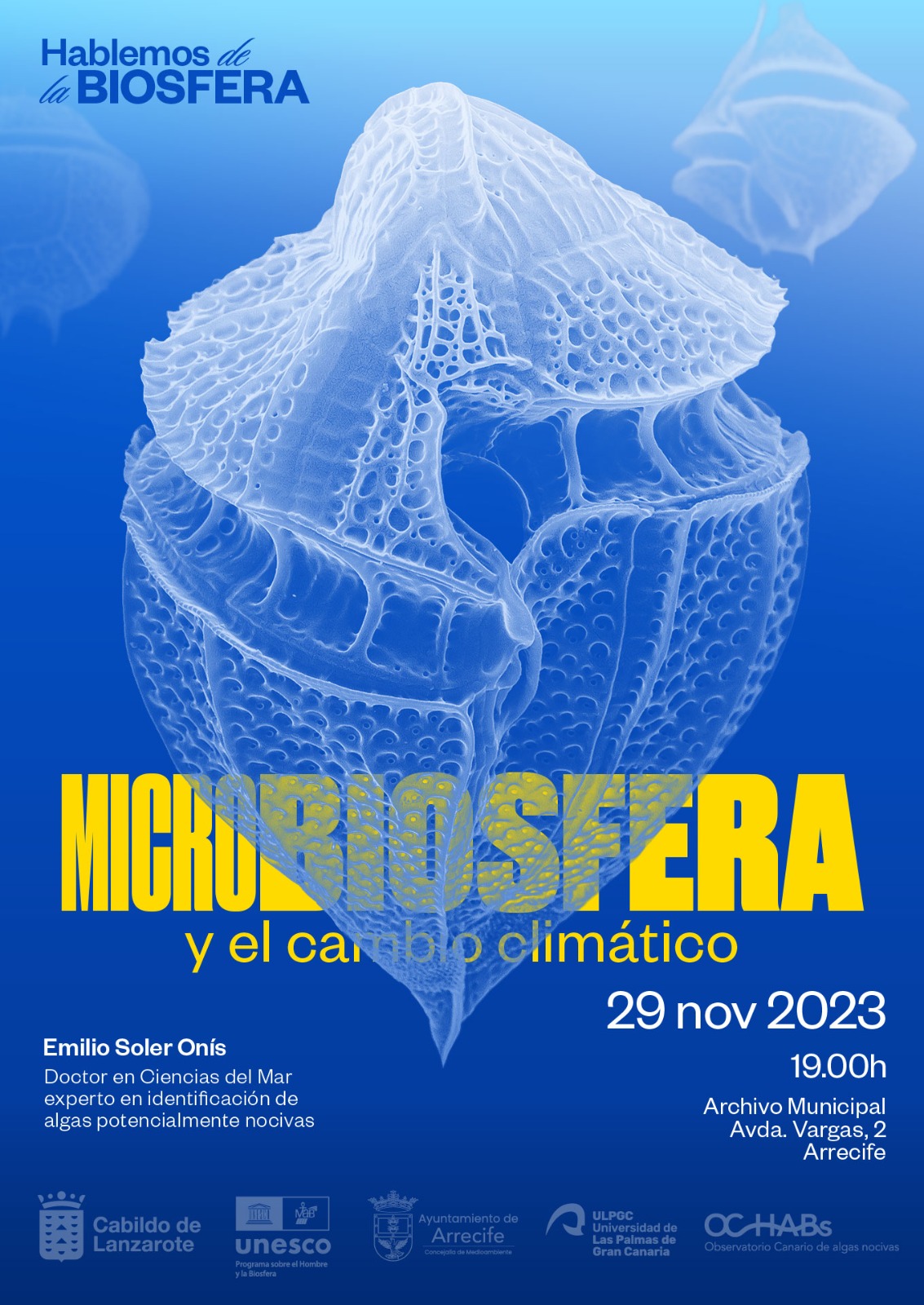 La Reserva de la Biosfera aborda el impacto ambiental de la proliferación de microalgas de la mano de Emilio Soler